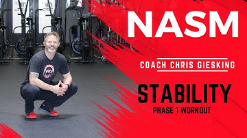 NASM Stability Workout