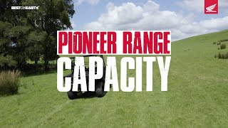 Take a Closer Look - Honda Pioneer Range - Capacity