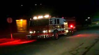 Allen-Clay Joint Fire Responding From Genoa Fire Station