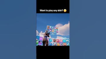 This is how you can play any skin in fortnite! #fortnite #1v1 #viral #fyp