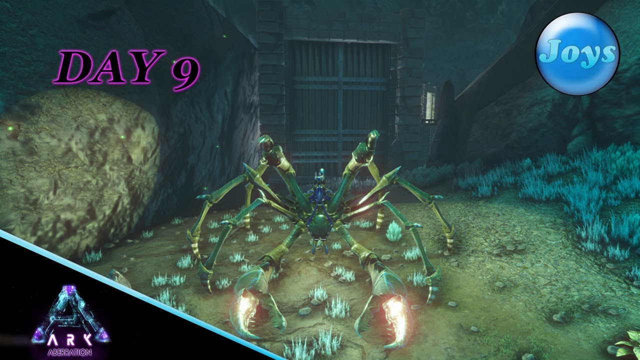 ARK Aberration (Xbox One) Day 9 Solo Karkinos Tame and Easy Surface