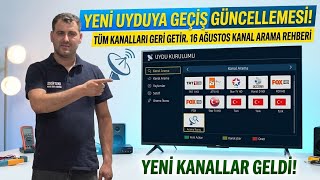 Türksat Frequencies Changing on August 16! Why Are Channels Not Working? New Satellite Settings screenshot 5