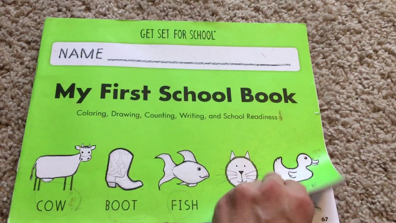 handwriting without tears my first school book