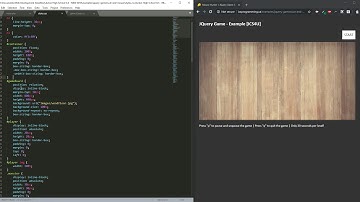 JQuery Game Development - Tutorial - 1