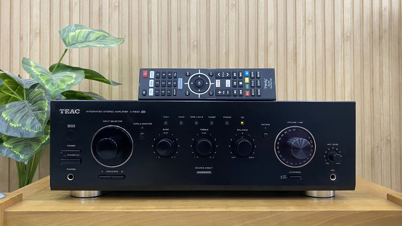 Sold - Teac A-R630 Japan, high-end design, Hi-end sound quality