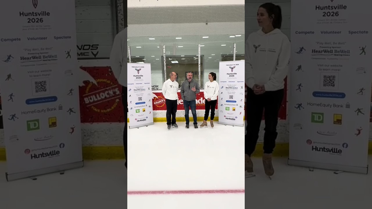 Kurt Browning Promo for 2026 Huntsville Ontario Winter 55+ Games