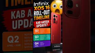 Infinix Smartphone XOS 16 Update Timeline Aa Gaya🔥 #gigwashim #infinix #xos16 #infinixxos #update