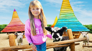 Diana y Roma visitan el parque de aventuras Hobbledown