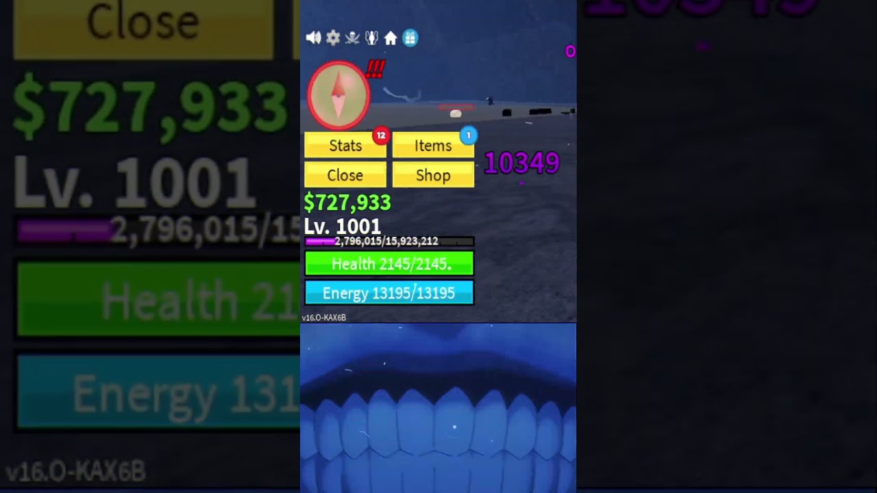 I REACHED 1000 LEVEL IN BLOXFRUITS Bloxfruits Fyp Shorts Viralvideo