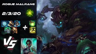 Rogue Malrang SUPPORT Maokai vs Karma - EU Challenger Patch 25.S2.8