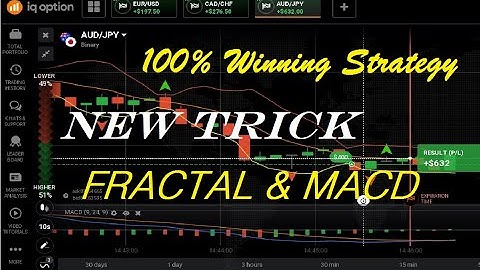 IQ Option MACD and Fractals Best Strategy || Strategy For Daily Income || Beginner Trader