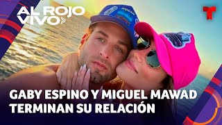 Gaby Espino y Miguel Mawad terminaron su relación por presunto escándalo