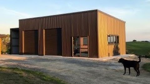 Pole Shed Build - Time Lapse Video