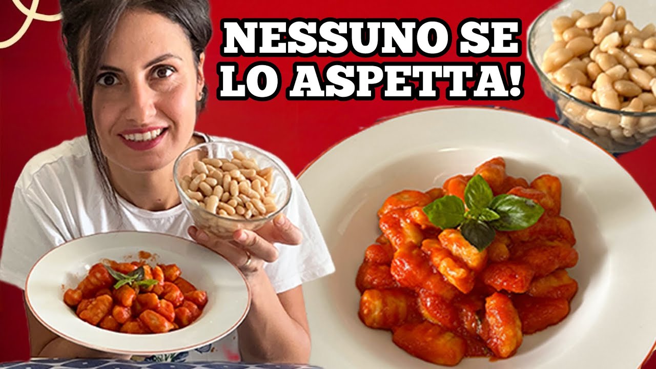 Solo 3 Ingredienti! Gli Gnocchi di Fagioli che conquistano tutti!