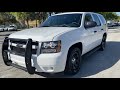 2012 Chevrolet Tahoe Police PPV Interceptor walkaround