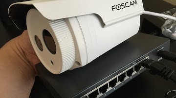Custom Setup: Foscam FI9803ep POE camera with Synology NAS