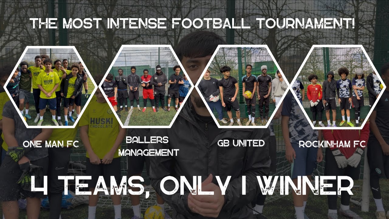 I HOSTED THE MOST INTENSE FOOTBALL TOURNAMENT IN HISTORY 🔥😱 - YouTube