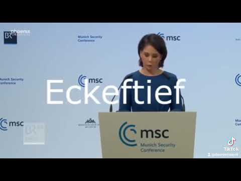 Baerbock Sprachstörung peinlich