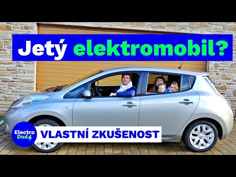 Ojetý elektromobil Nissan Leaf 30kWh jako rodinné auto? (dlouhodobá recenze) | Electro Dad #4