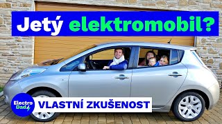 Ojetý elektromobil Nissan Leaf 30kWh jako rodinné auto? (dlouhodobá recenze) | Electro Dad #4