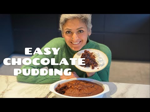 THE ONLY CHOCOLATE PUDDING YOU NEED TO TRY  Self saucing easy chocolate pudding  Food with Chetna