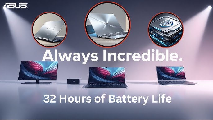 World's Lightest Laptop with AI Features: ASUS Zenbook to Shine at CES 2025 - YouTube
