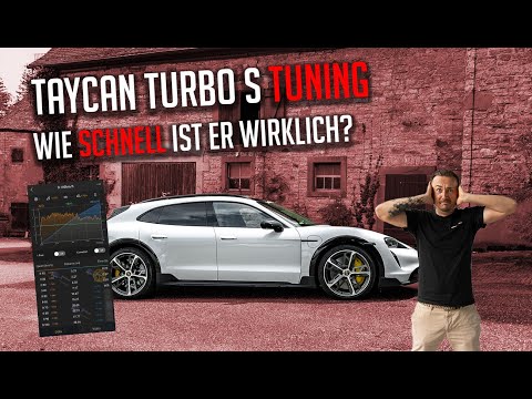 Porsche Taycan Turbo S Tuning, how fast is it!? | 100-200 km/h! | lautlos performance