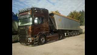 Scania R730 Black Amber Tuning By Team Marra And Team Nicolo-On The Road(Part1)