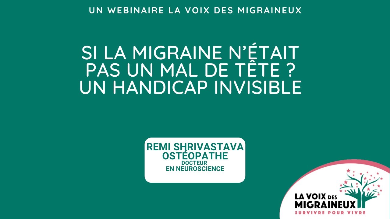 Les types de migraines - La voix des migraineux