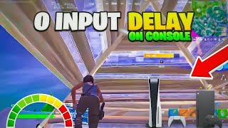 how to remove input delay on console! (ps4/ps5 & xbox series x/s)