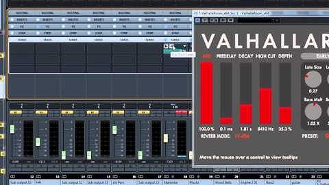 Valhalla Room Plate VintageVerb UberMod and Eventide Blackhole