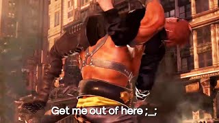 Breaking out of King's chain grab