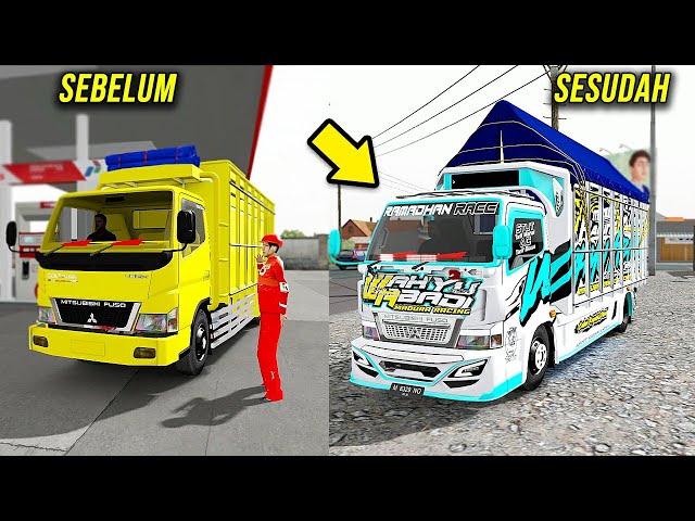 Kita buat dia Jadi Truk Canter Wahyu Abadi 02 Terbaru - Ets2 class=