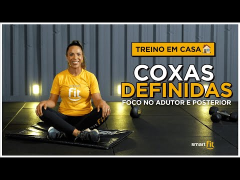 TREINO EM CASA | Coxas definidas e torneadas (adutor e posterior)
