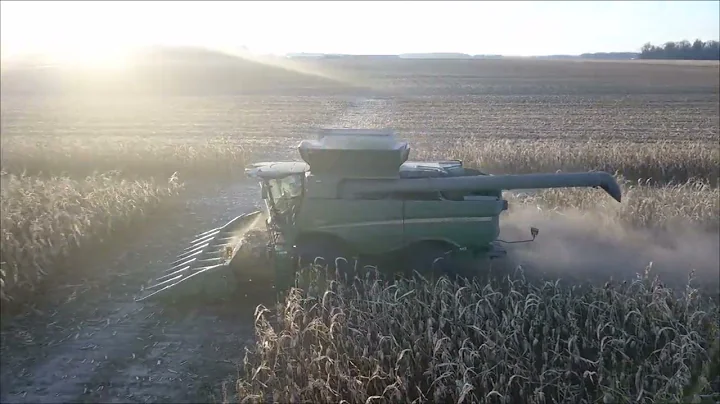 BENSMAN FARMS SIDNEY, OHIO SHELLING CORN NOV 10TH,...