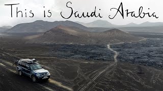 Offroad through Volcanoes with our Pajero 4x4 | Harrat Khaybar, Medina & Al Wabah Crater