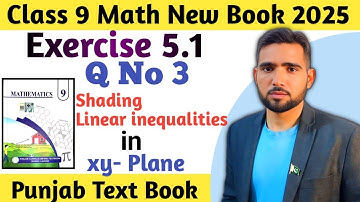 Exercise 5.1 Question Number 3 Class 9 Math New Book  PCTB 2025  | Ex 5.1 Q 3 | Naimat Maths