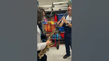 clarinet + tenor sax