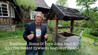 Wadowice, Home of Pope John Paul II, And The Beskid Mountain Region Of Poland.