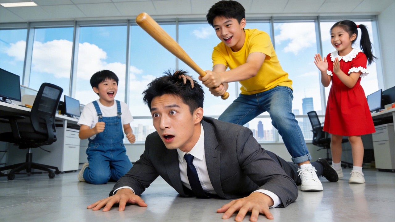 她遭人暗算後與總裁一夜瘋狂，生下三胞胎都是福星轉世，五年後得知渣爹要和別的女人結婚，三胞胎帶著媽咪火速搶親，總裁傻眼了！#短劇 #爱情 #萌宝 #movie