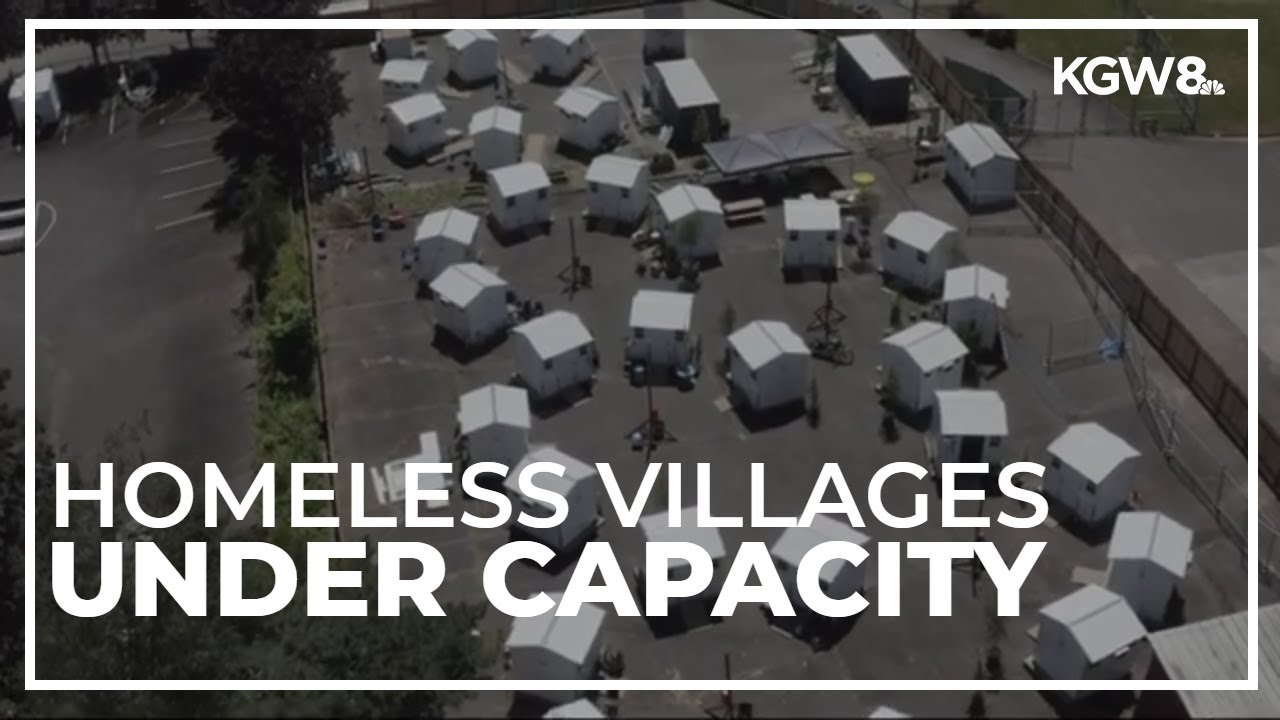 Some Portland homeless villages are struggling to reach full capacity ...