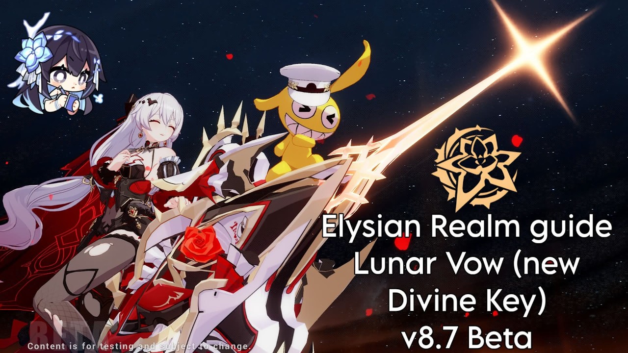 Lunar Vow (new Divine key) ER gameplay - Stelar Outburst [Beta v8.7]