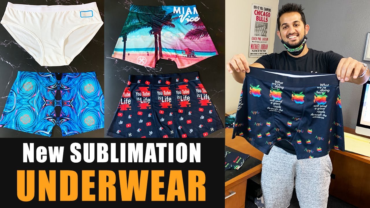 Coming out with a SUBLIMATION UNDERWEAR, the Process 