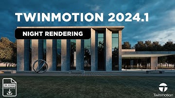 Mastering Twinmotion 2024.1: Perfect Night Render Settings - Easy Tutorial!