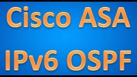How to configure Cisco ASA IPv6 OSPF routing step by step.| Online Training | www.pentesting.in