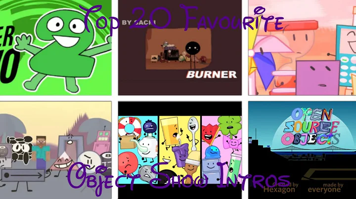My Top 20 Favourite Object Show Intros