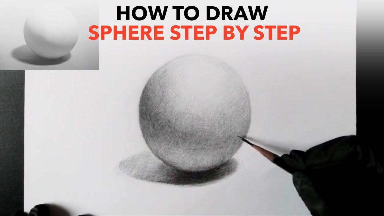 How To Draw Sphere for Basic Drawing Beginner's Guide - YouTube