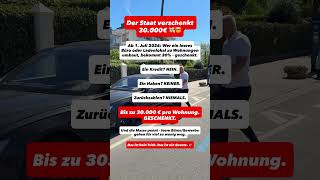 Der Staat verschenkt 30 000€ 💰🏦