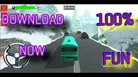 Mountain Bus Racing (Online/Ofline) Hill Climb Racing