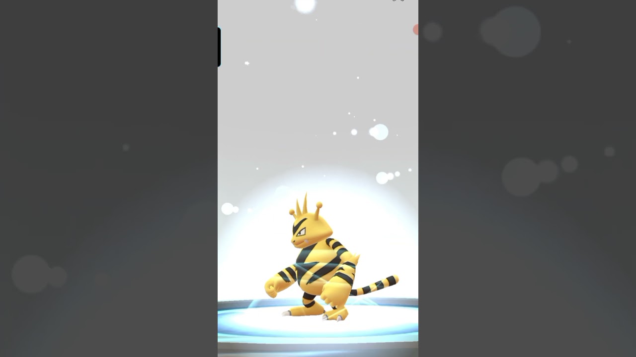Evolve 3 Star Electabuzz to Electivire And Use Sinnoh Stone CP 👍#fypシ #shortsyoutube #shorts #viral